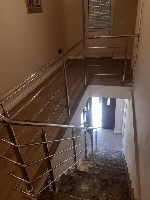 Balustrade inox .