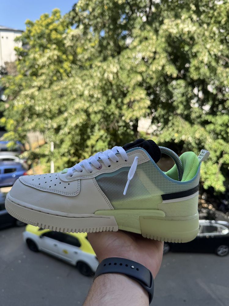 Nike Air Force 1 React Sail Barely Volt