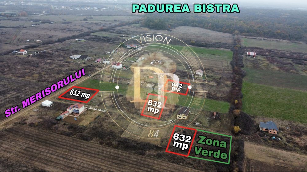 Parcele de teren in Mosnita Veche Padurea Bistra