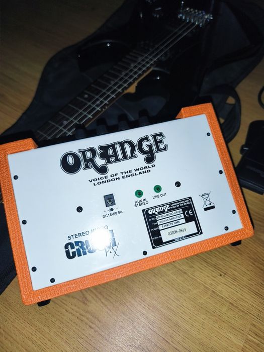 Chitară electrică Ibanez GIO Series GRX20Z + Amplificator Orange Crush