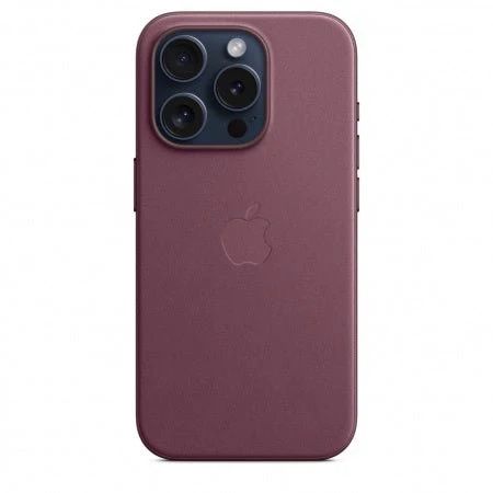Husa iPhone 15 Pro Leather Apple Mulberry