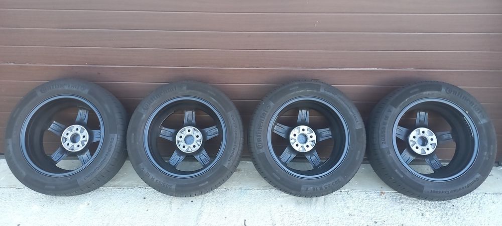 Jante aliaj negre Alutec 5x100 R16 6,5J ET48 VW Audi Skoda Seat