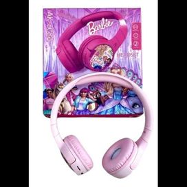 Безжични слушалки с вграден микрофон Barbie, сгъваеми и регулируеми