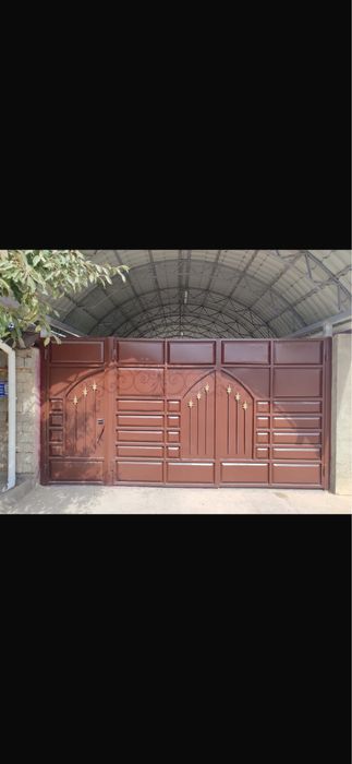 Ворота с калиткой