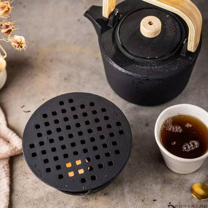 Incalzitor din fonta pentru ceainic, 15cm, KingHoff