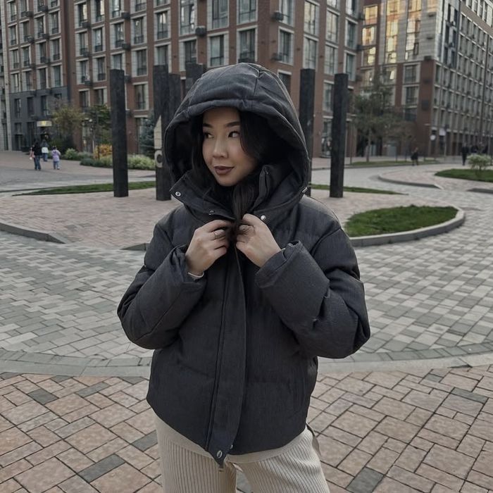 Зимняя куртка р-р стандарт очень теплая