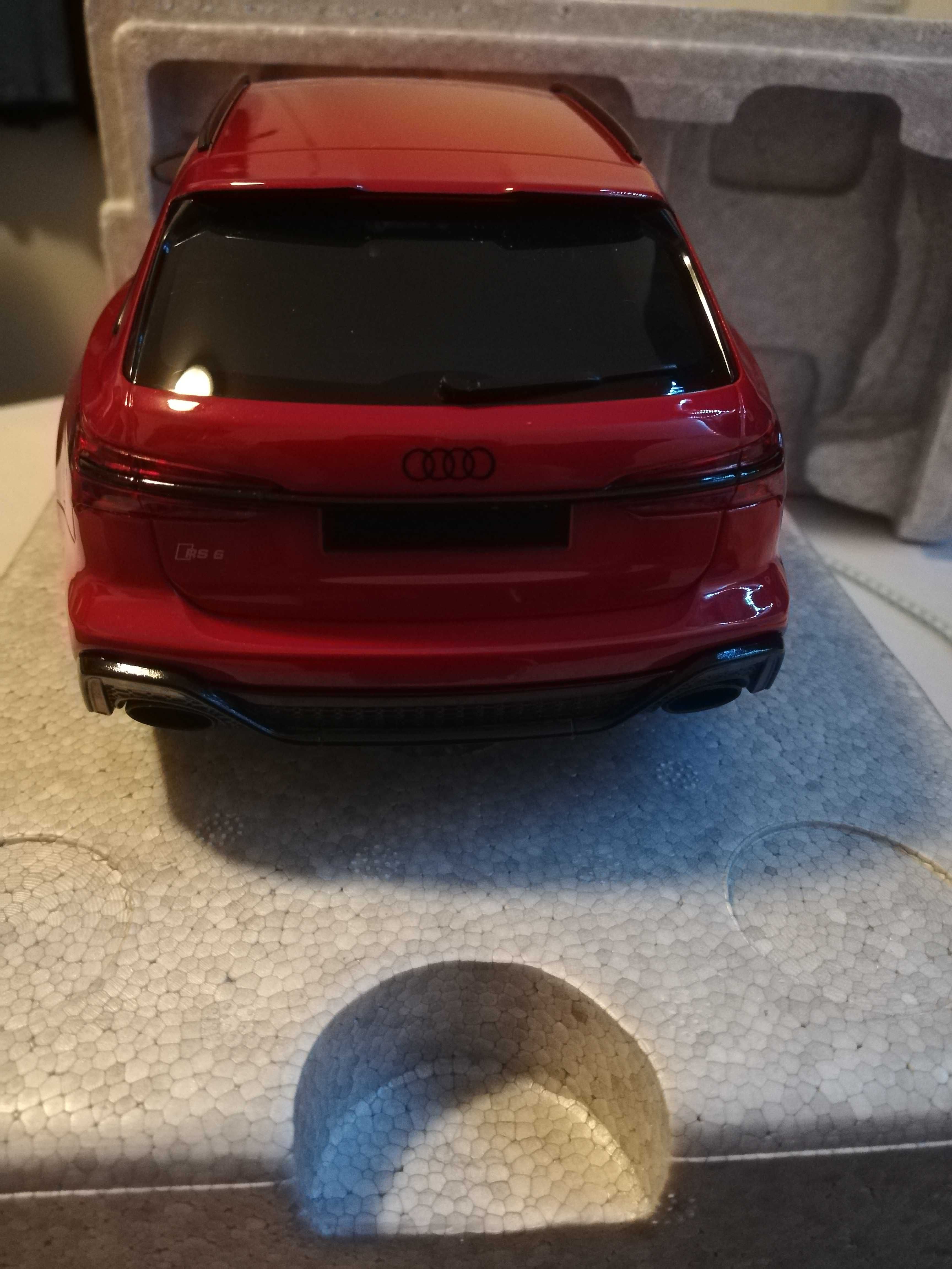 Audi RS 6 Avant Roșu 2019 Minichamps 1:18
