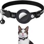 Air Tag GPS cu Zgarda pentru Pisici, Caini, Localizare Apple Find My