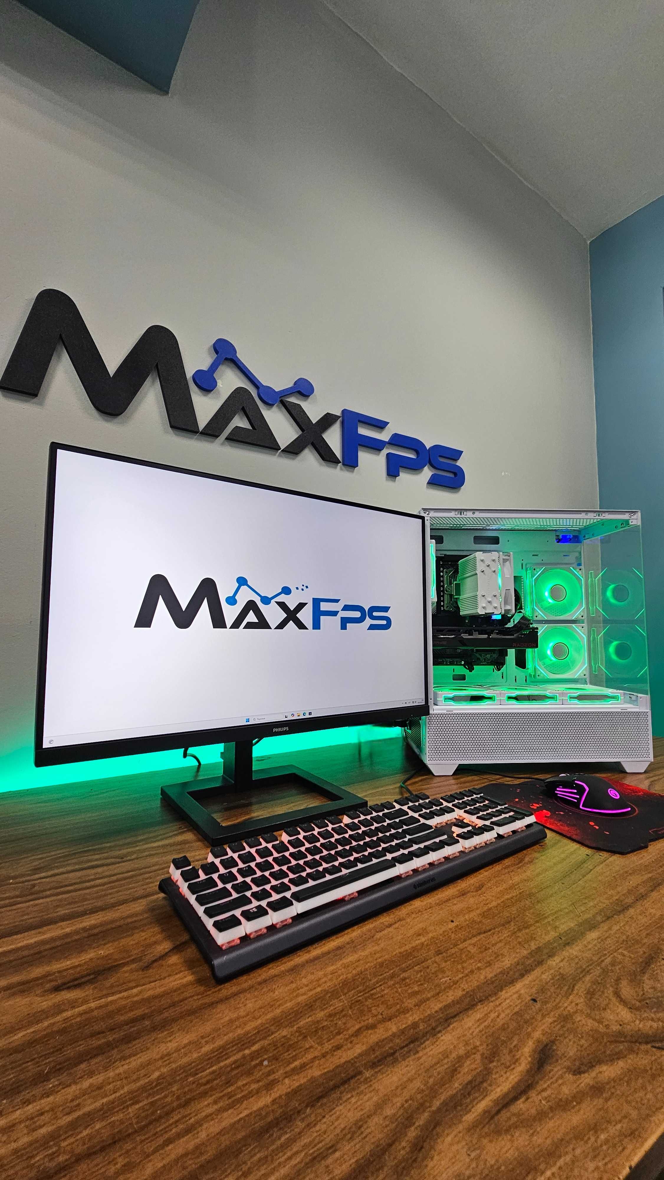 НОВО! RX9060XT 8GB, Ryzen 7 7700, 32GB RAM, 700W Геймърски компютър
