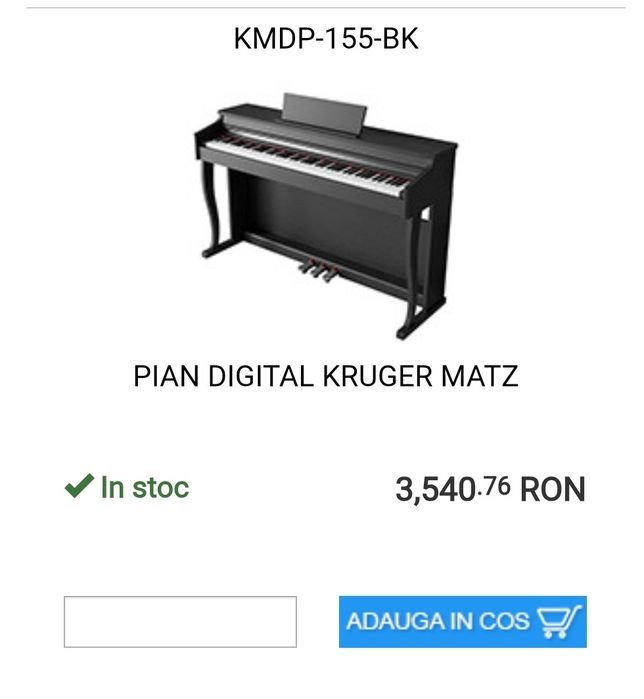 Vând Pian Digital