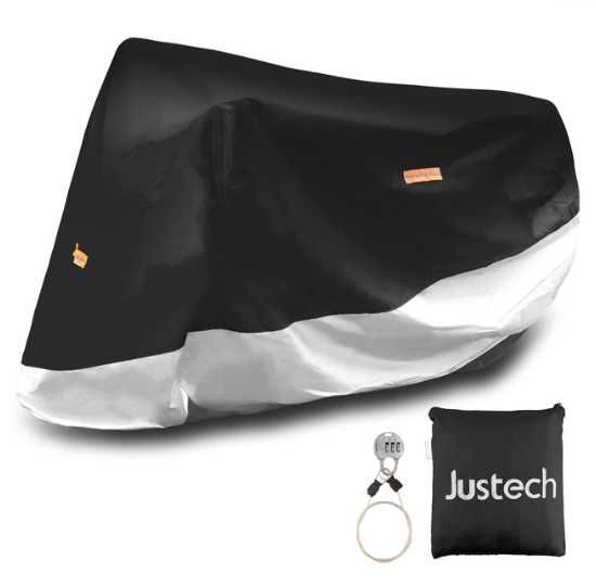 Husă pentru motocicletă Justech, din material Oxford