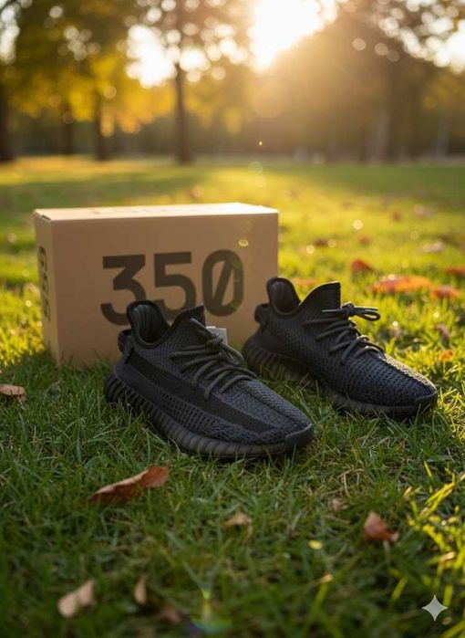 Adidas Yeezy Boost 350 V2 Black - Premium