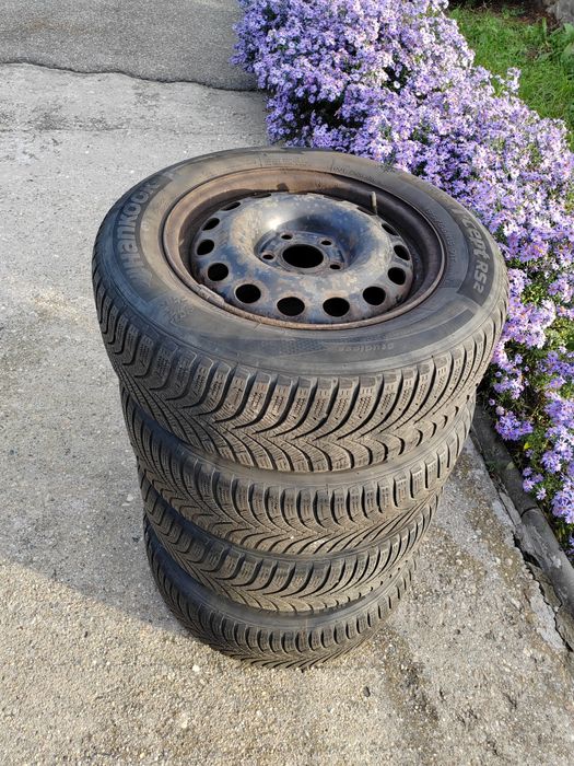 Roti iarna 195/65 R15 hankook jante tabla