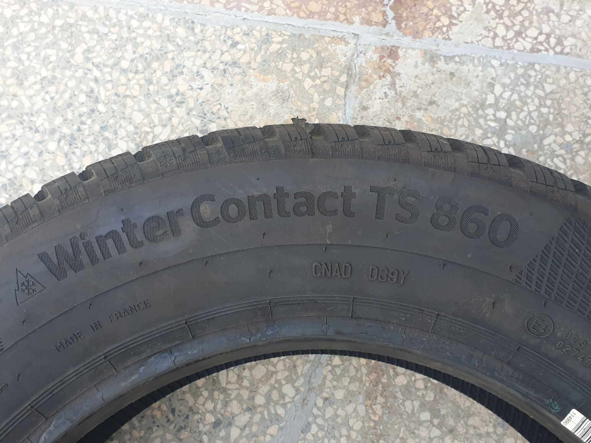 Нова зимна гума CONTINENTAL Winter Contact TS 860 185/65 R15 88T