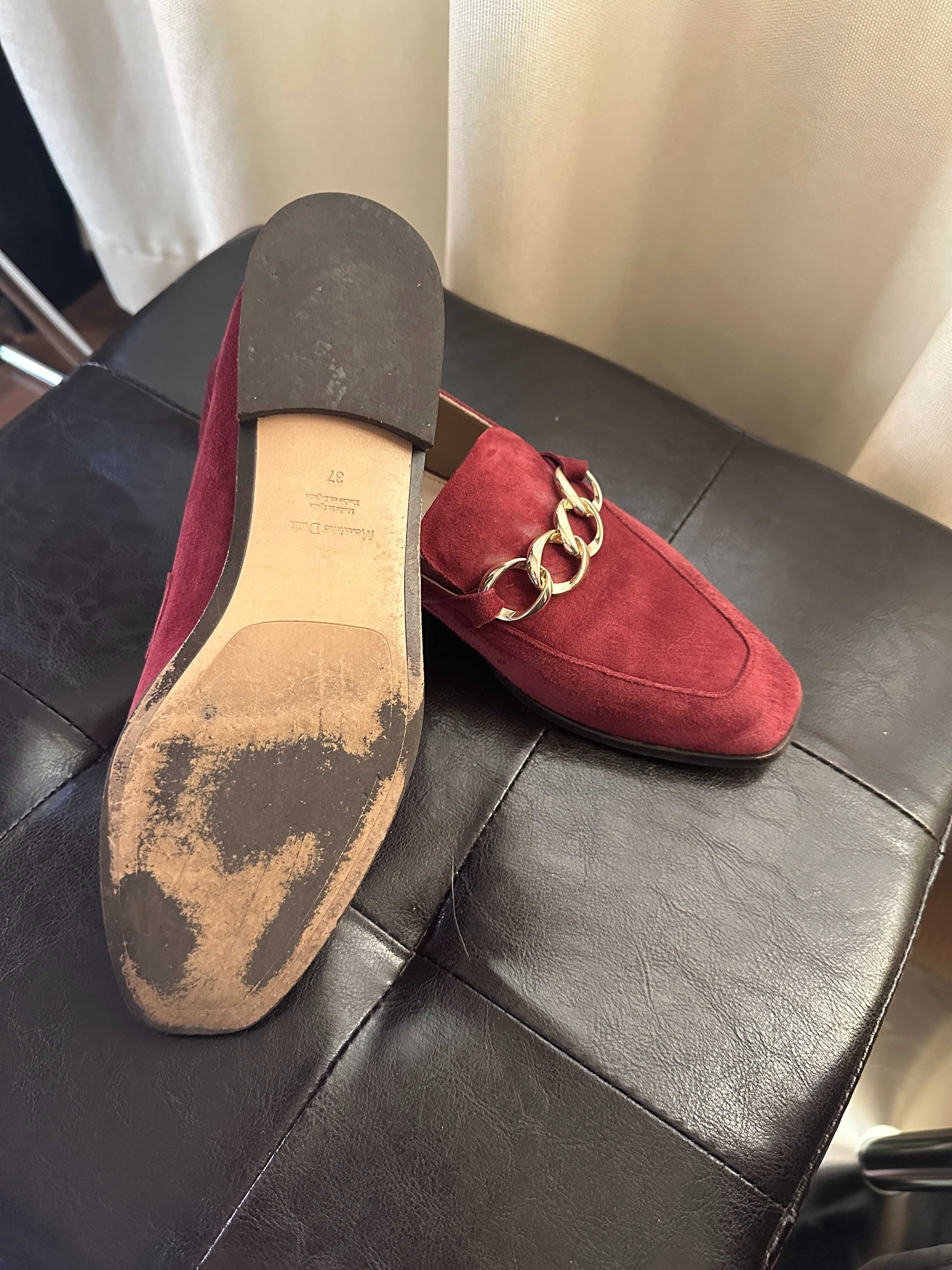 pantofi de piele Massimo Dutti