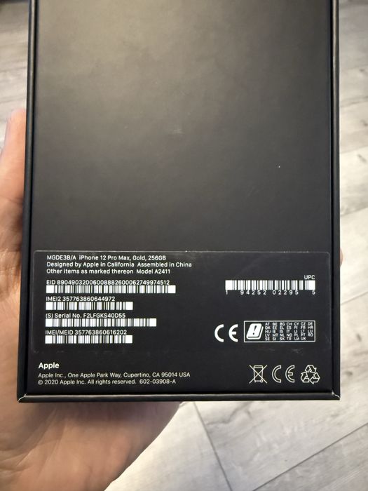 iPhone 12 Pro Max 256GB ca nou