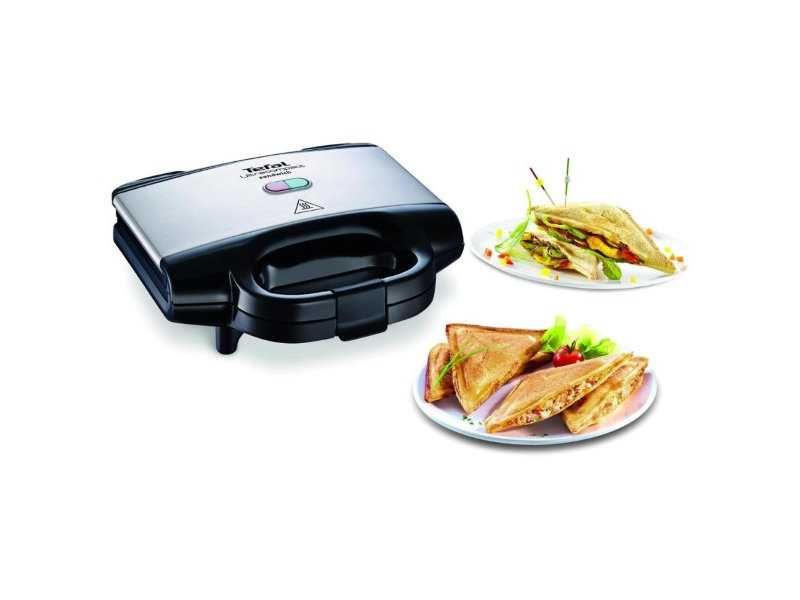 Тостер за Сандвичи с Незалепващо Покритие Tefal Ultracompact SM155212