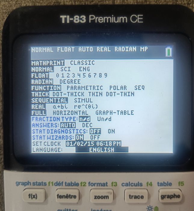 Графичен научен калкулатор Texas instruments TI-83 Premium CE