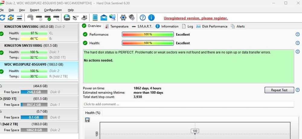 Hdd Westen Digital  2 TB