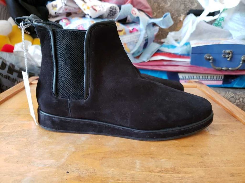 Маркови боти естествен набук, водонепромокаеми САЩ