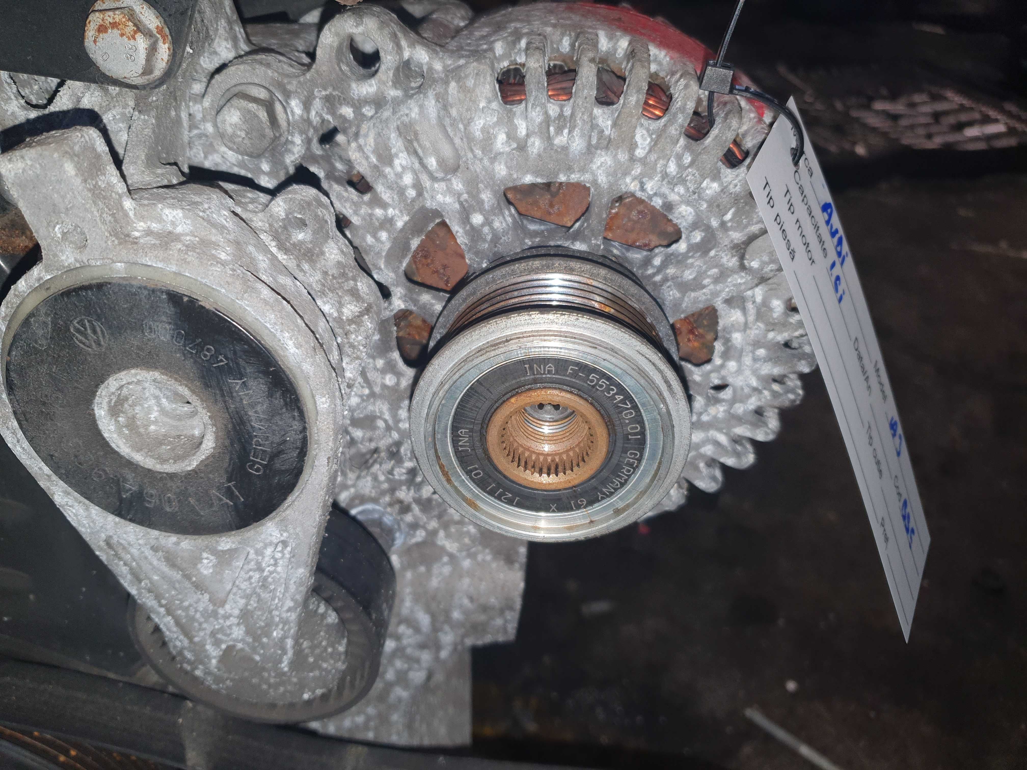 Alternator Audi a3 1.6i an 2006+ cod motor BSE cod piesa 06F903023C