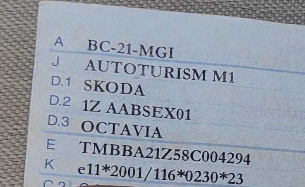 Skoda Octavia 2, 2008 1.6 mpi + GPL