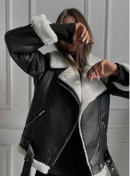 Geaca Biker – Stil Urban și Protecție Perfectă pentru Zilele Reci!