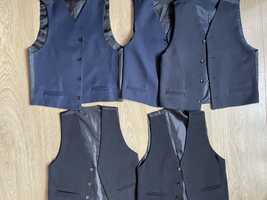 Vesta eleganta 134-140 cm negru sau albastru inchis