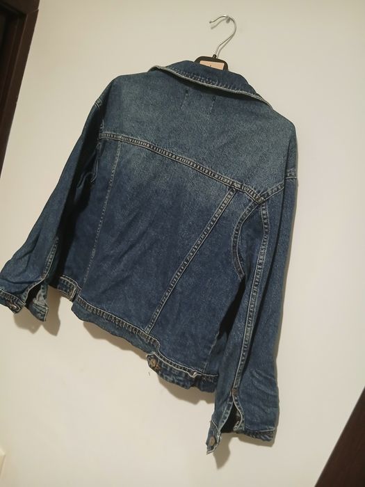 Vanf geaca blugi marca Karol marimea S sau 36 stare perfecta