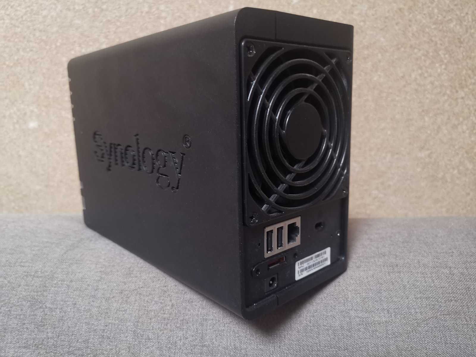 NAS мрежово устройство Synology DS216+II, 8Gb RAM, 2 bay