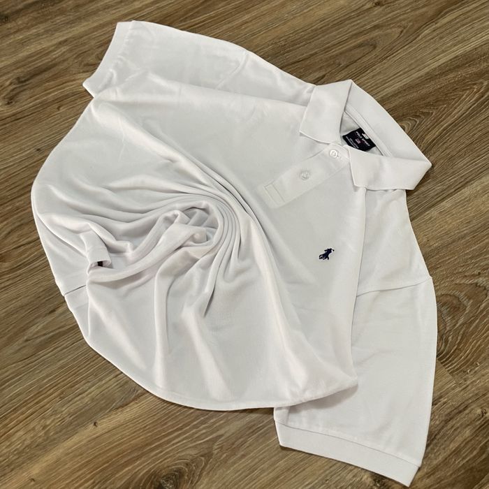 tricou polo Ralph Lauren, bărbați mărimea XL alb