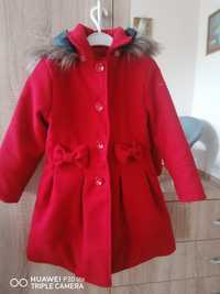 Palton fete rosu
