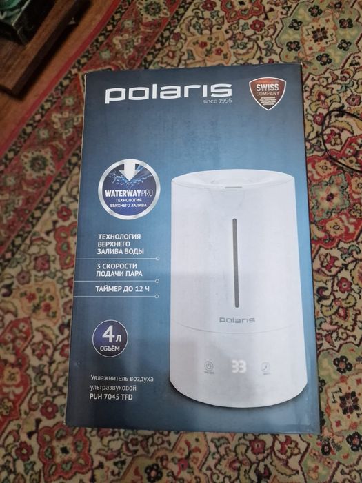 Увлажнитель воздуха Polaris. Новый