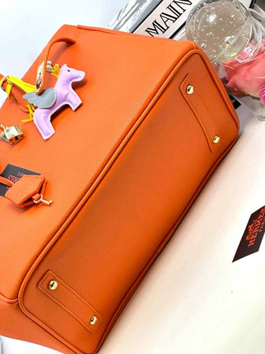 Чанти Hermes-естествена кожа