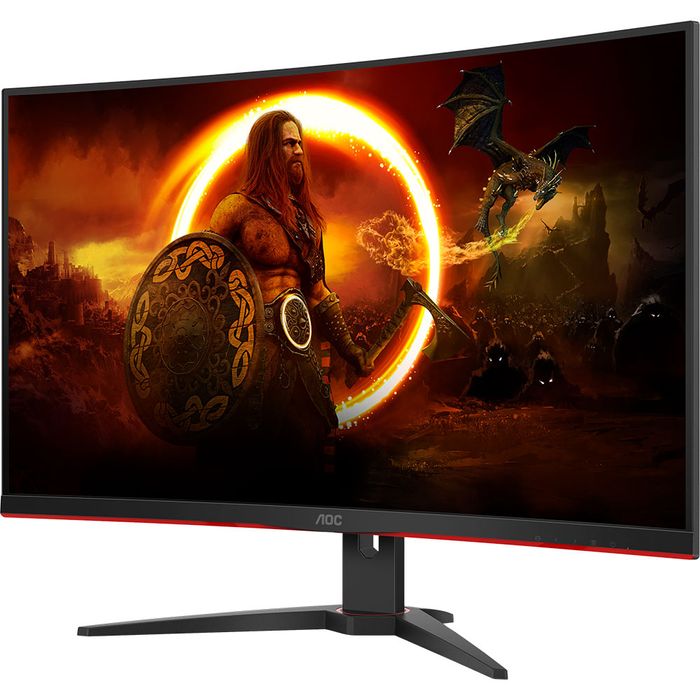 Monitor Curbat Gaming AOC 31.5" Full HD, 240Hz, FreeSync Premium