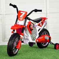 Motocicleta electrica copii 2-6 ani Go BJH022 70W roti ajutatoare Red