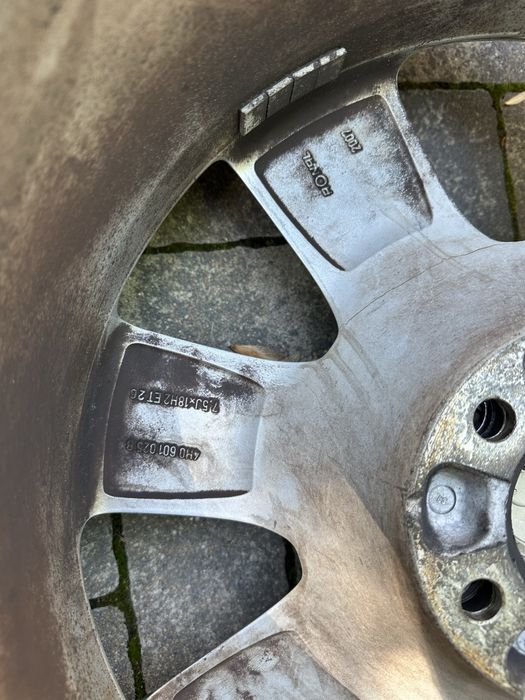 Jante Audi cu anvelope vara Hankook 235/60 R18