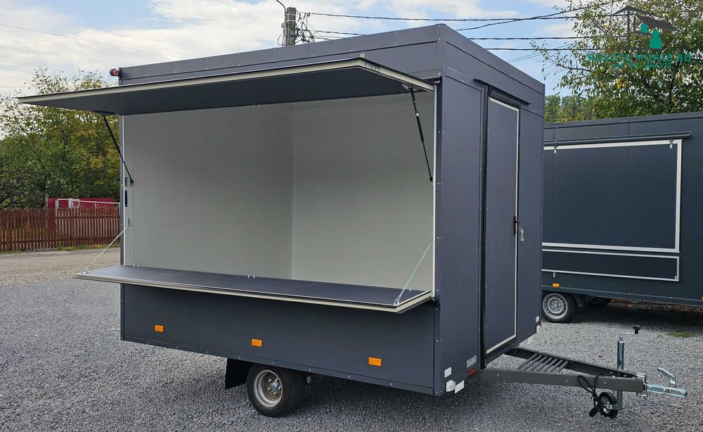 Rulote comerciale FAST FOOD, patiserie --> 3* 2 *2,3 M . Pret redus!