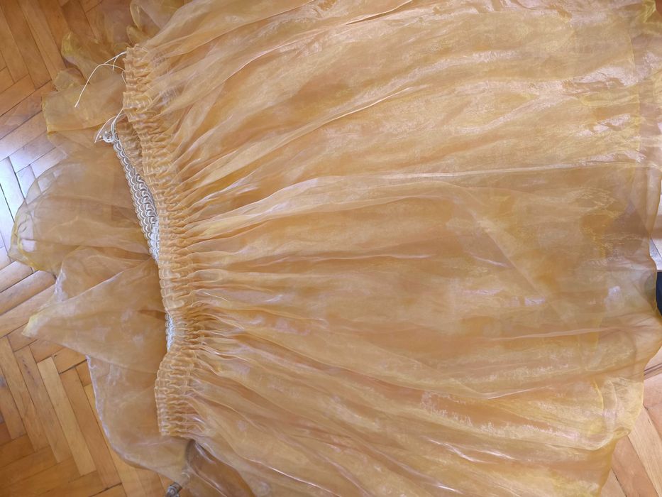 Перде органза оранж 25лв