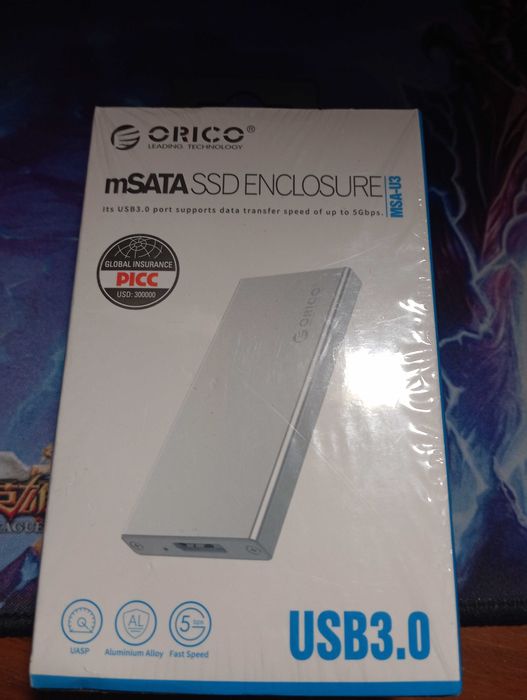 Внешний кейс корпус для  mSATA SSD ORICO