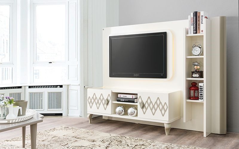 ТВ секция с лед осветление ***ВИСОКО КАЧЕСТВО***