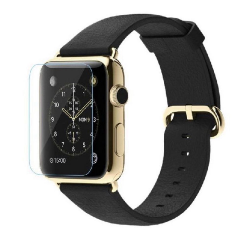 Folie Silicon Curbata Transparenta Pentru Apple Watch Iphone