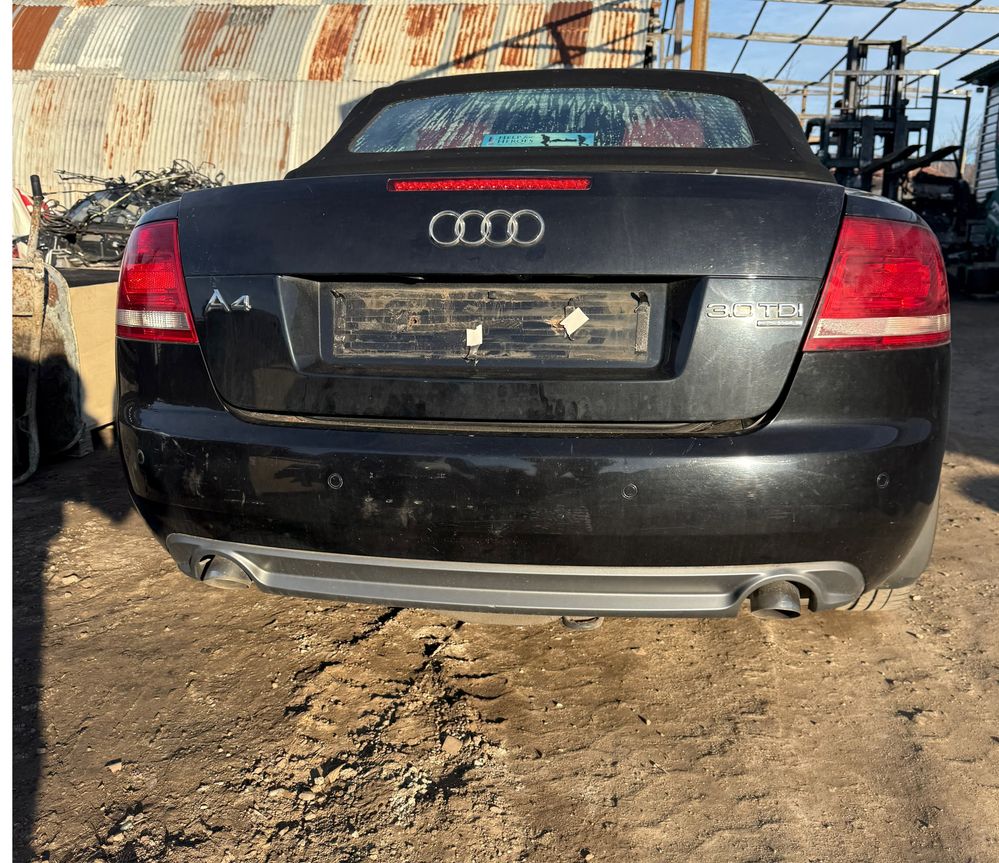 На части Audi A4 B7 Sline cabriolet 3.0Tdi Автомат Quattro