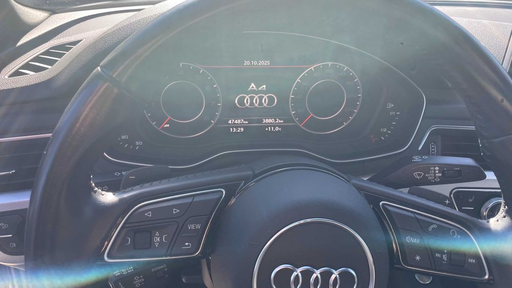 Audi A4 din 2019, rulaj 47,500 km, 190 c.p.