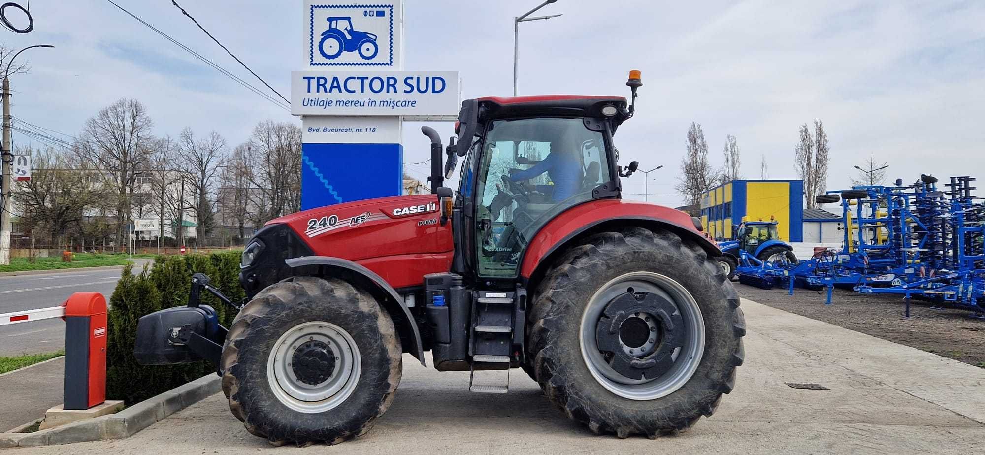 Tractor Agricol Case IH Puma 240 CVX roti inguste duble fata/spate
