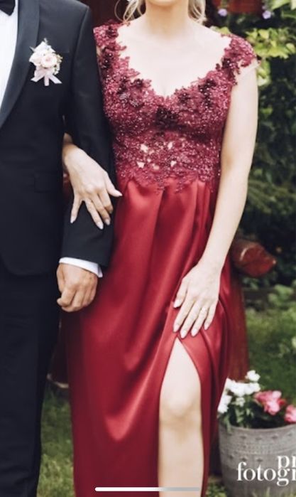 Rochie eleganta de nunta / de nasa, marimea M