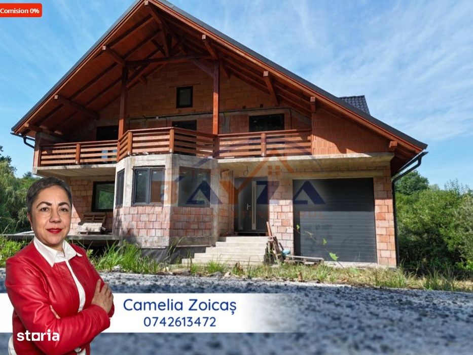 Cărbunari – Cabana la roșu, 390 mp utili, teren 15 ari –  COMISION 0%