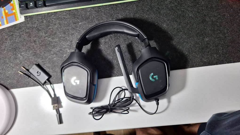 Гейминг слушалки Logitech G432