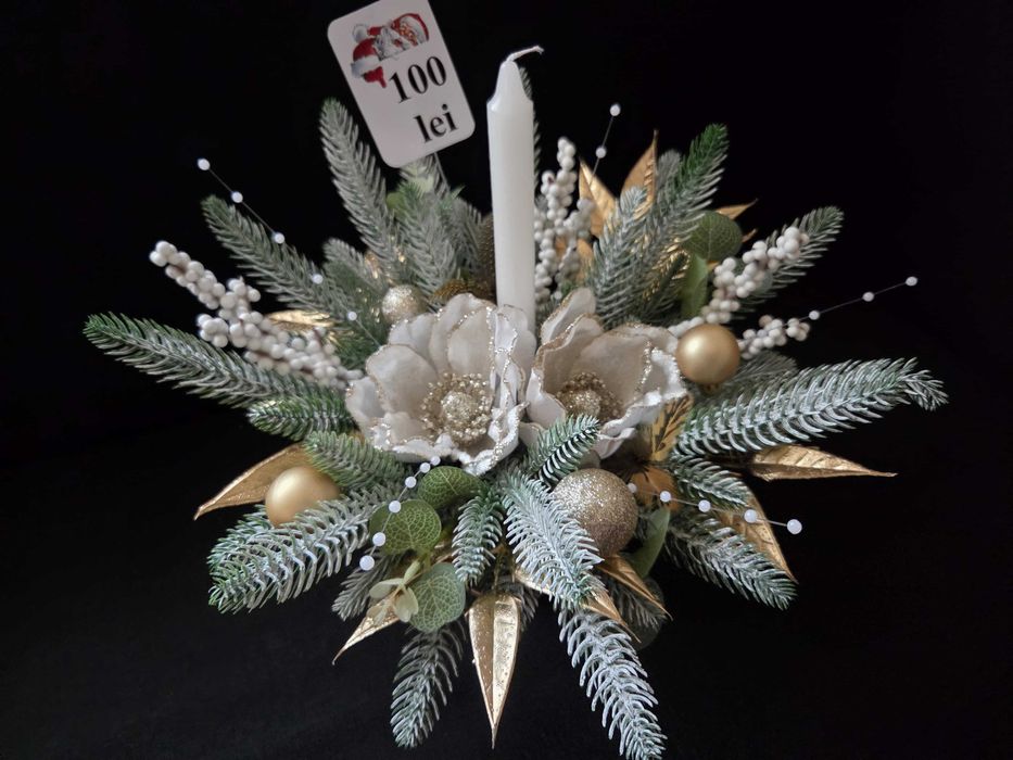 Aranjamente de masa si decoratiuni de Craciun