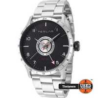 Ceas Barbatesc Teslar TW-019 GMT-24H, 44mm | Nou | UsedProducts.Ro